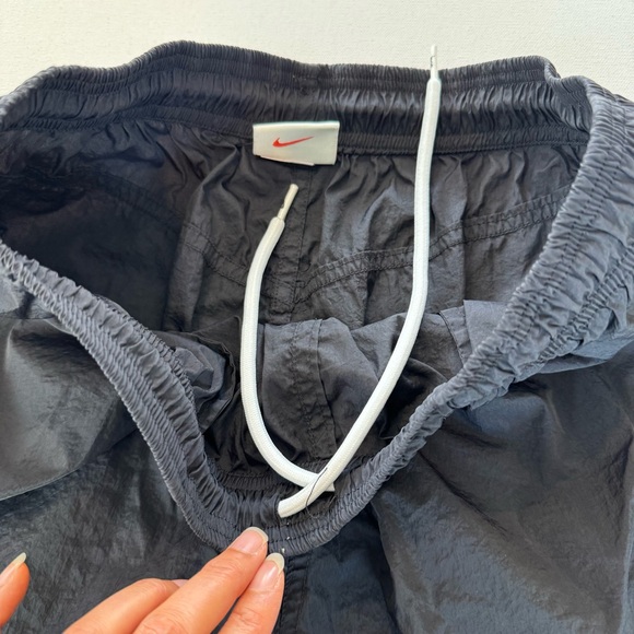 Stussy x Nike Water Shorts Men’s L Black Swoosh Logo Nylon Streetwear Athletic - Picture 10 of 16